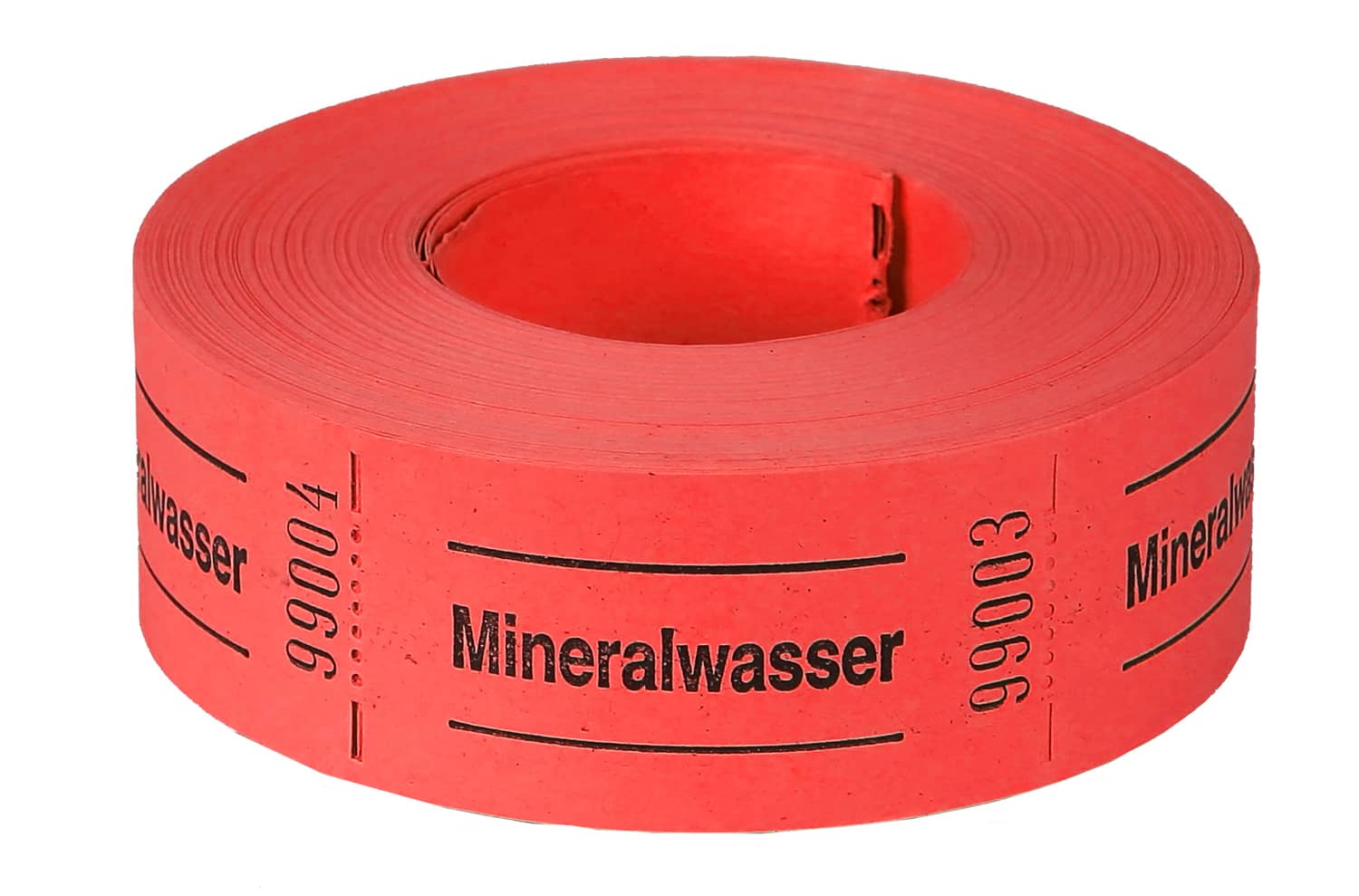 Rollenbons "Mineralwasser" 1000 Abrisse