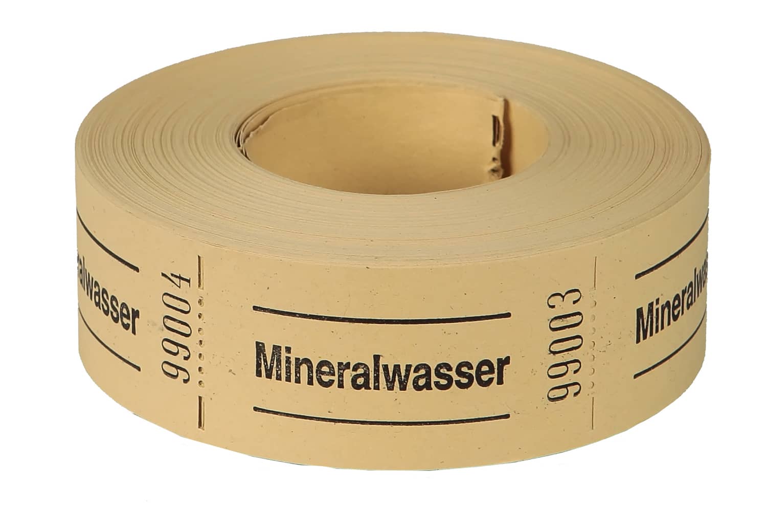 Rollenbons "Mineralwasser" 1000 Abrisse