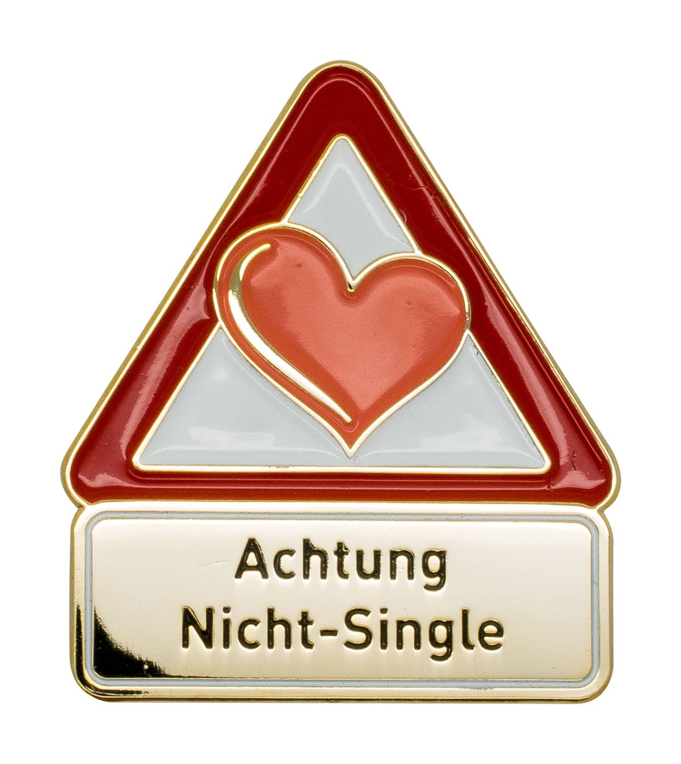 Achtung Nicht-Single - Pin